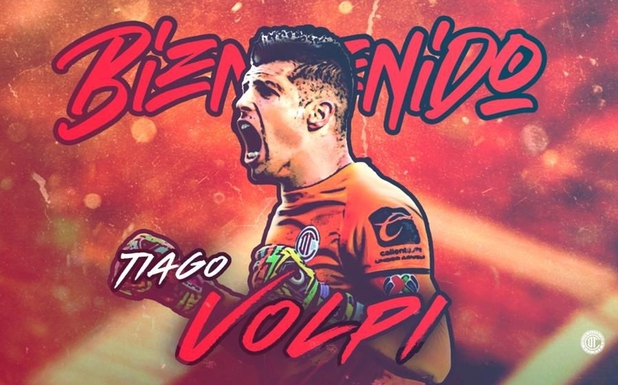 Tiago Volpi es el nuevo portero del Toluca