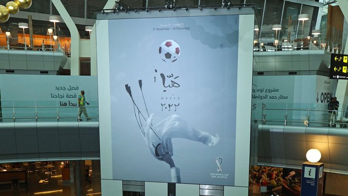 FIFA revela el cartel oficial de Qatar 2022