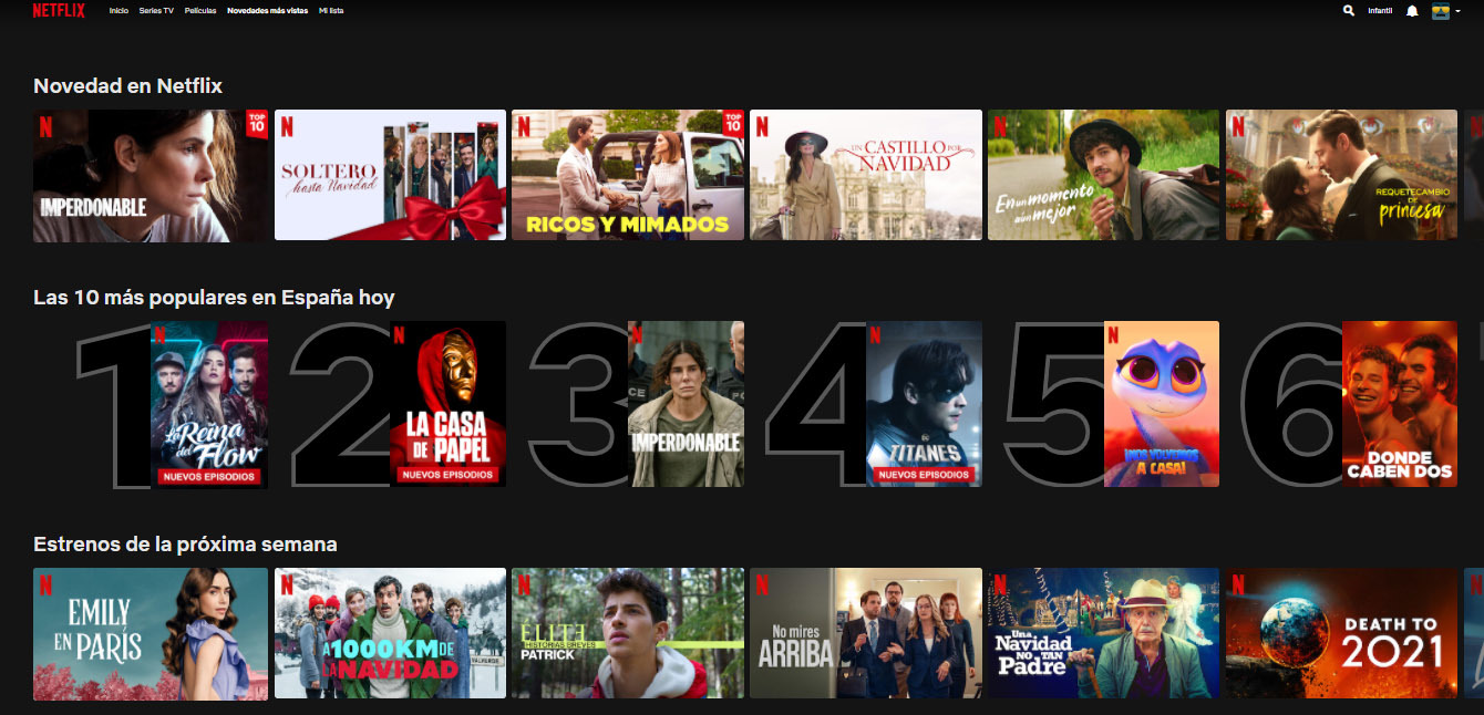 Netflix catálogo completo plan publicidad