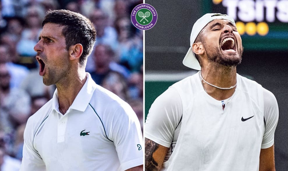 Novak Djokovic llega a la final de Wimbledon; se enfrentará a Nick Kyrgios