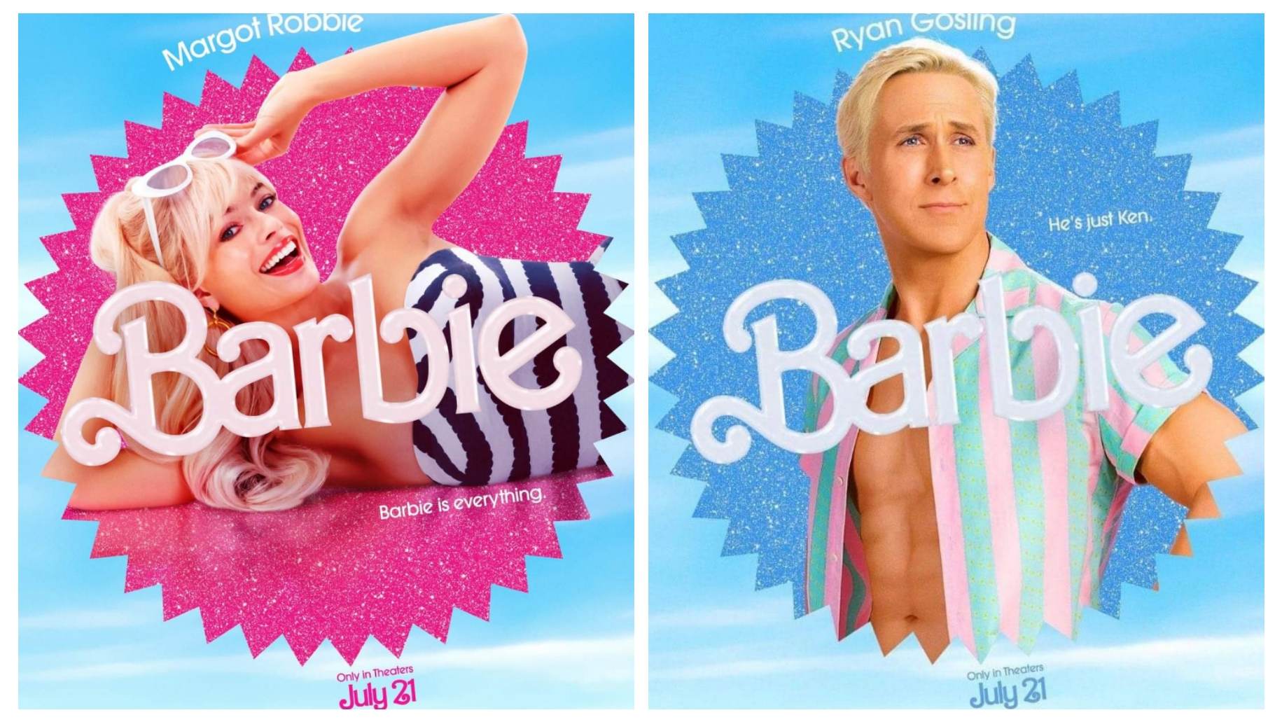 Barbie tráiler pósters