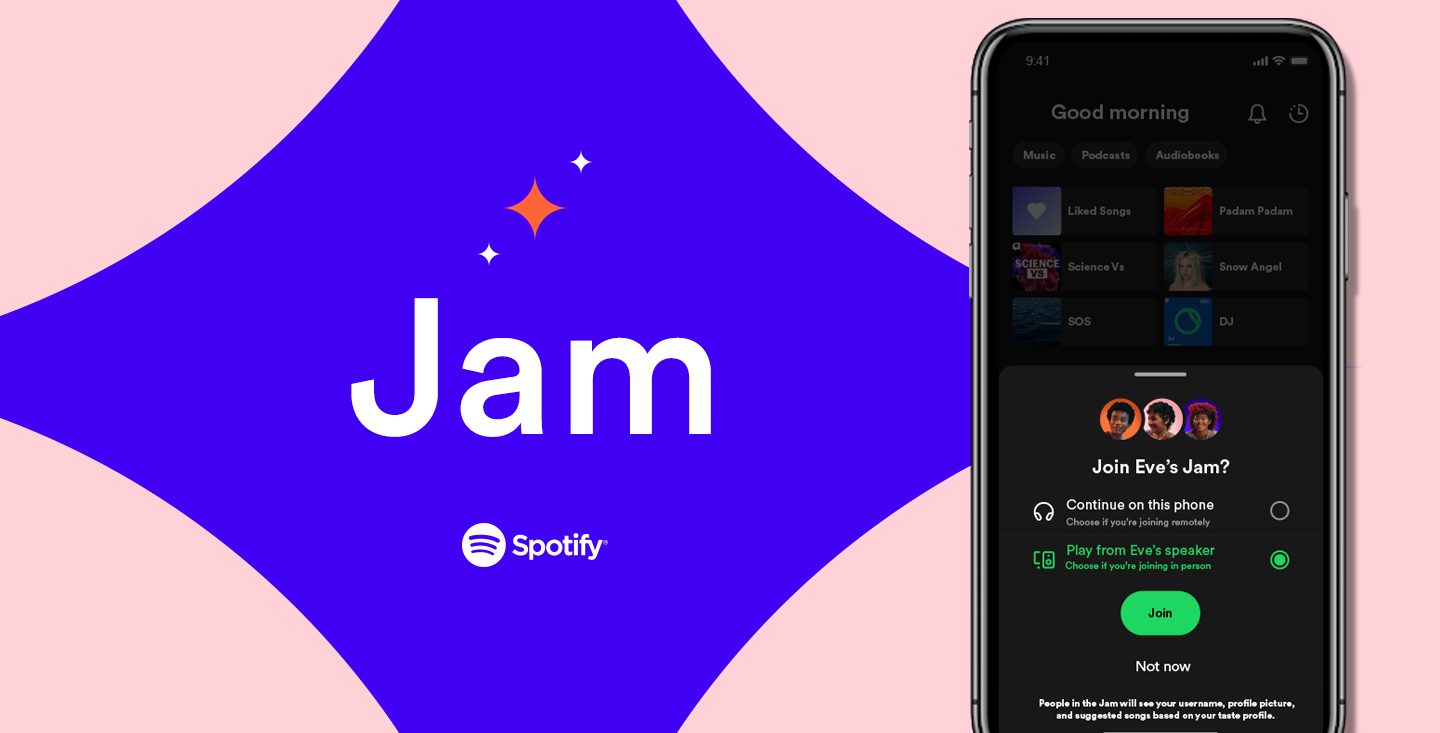 Spotify agrega la función Jam