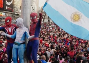 Argentina récord Guinness Spider-Man