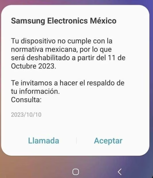 Samsung mercado gris México