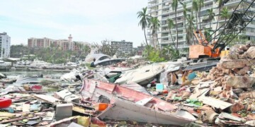 Se eleva a 43 la cifra de muertos en Acapulco por ‘Otis’