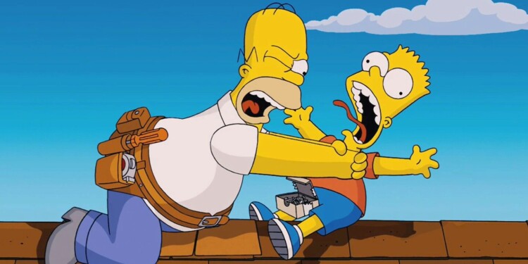 Homero dejará de ahorcar a Bart en Los Simpson