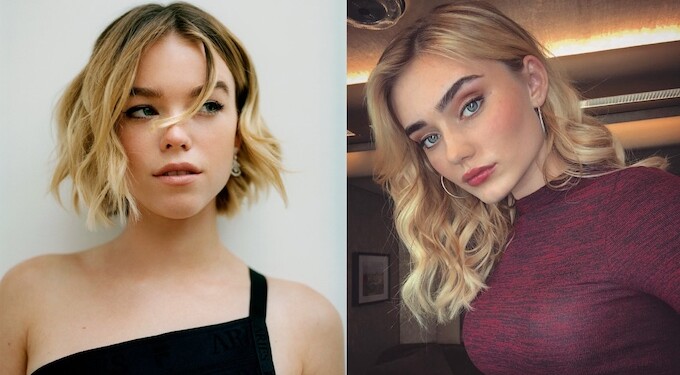 Milly Alcock y Meg Donnelly Supergirl DC