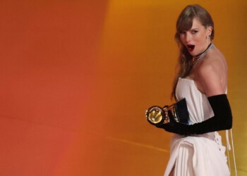 Taylor Swift rompe récord en los Grammy 2024