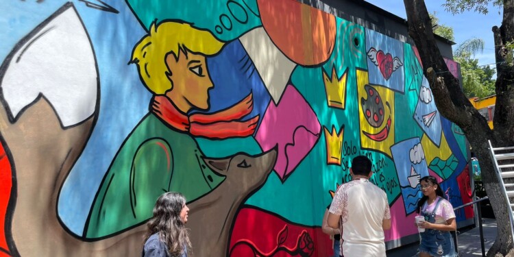 Inauguran mural colectivo en Tlaquepaque