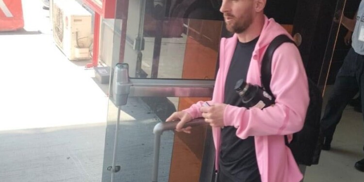 Messi ya está en Monterrey