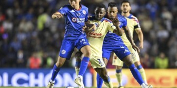 Cruz Azul y América empatan en la final de ida del Clausura 2024