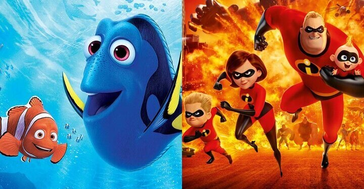 Disney y Pixar Los Increíbles 3 Buscando a Nemo 3