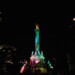 Iluminan monumentos de la CDMX por el Día Internacional contra la Homofobia, Transfobia y Bifobia