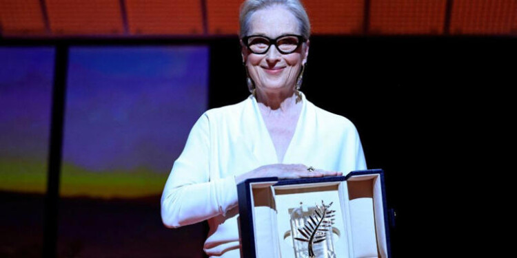 Meryl Streep recibe Palma de Oro en Festival de Cannes