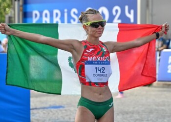 Alegna González logra el quinto lugar en marcha 20km en París 2024