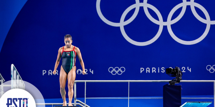 Alejandra Estudillo trampolín de 3 metros sexto lugar