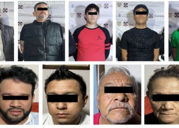 Detienen a 10 presuntos integrantes del CJNG en Tlalpan y Xochimilco; les hallan armamento y drogas