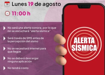 Harán prueba de la Alerta Sísmica en los teléfonos celulares