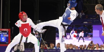 Juan Diego García se cuelga bronce en parataekwondo en París 2024