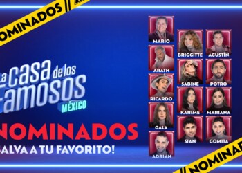 La casa de los famosos México nominados