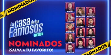 La casa de los famosos México nominados