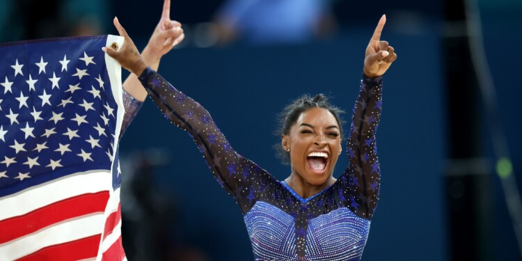 Simone Biles gana su segunda medalla de oro en París 2024