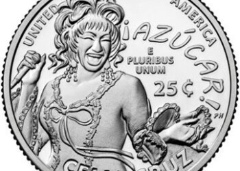 Celia Cruz 2024 American Women Quarter US Mint