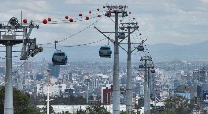 Inauguran la Línea 3 del Cablebús