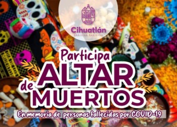 Cihuatlán celebrará el Día de Muertos con altares, verbenas y recorridos temáticos