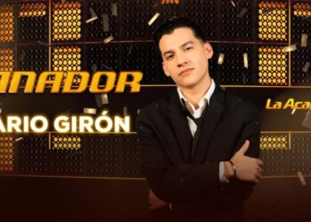 Mario Girón ganador de La Academia