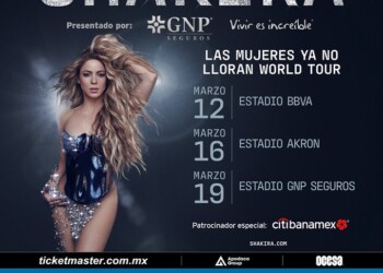 Shakira anuncia conciertos en México como parte de tour "Las mujeres ya no lloran"