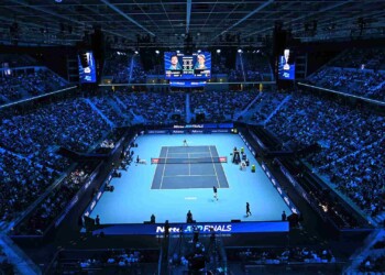 TURIN, ITALY- NOVEMBER 11: Images of center court,
photo by Corinne Dubreuil/ATP Tour