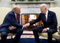 Joe Biden recibe a Donald Trump en la Casa Blanca