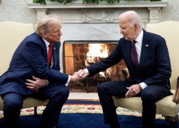 Joe Biden recibe a Donald Trump en la Casa Blanca