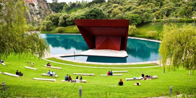 Cine al aire libre Parque La Mexicana