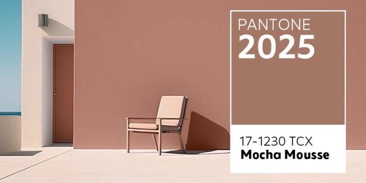 Mocha Mousse es el color del 2025 por Pantone