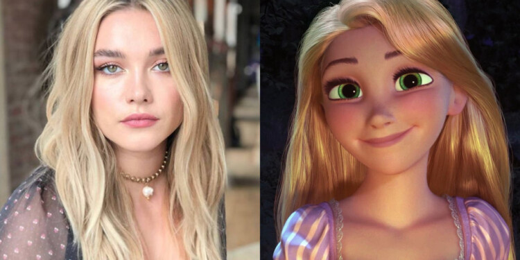 Florence Pugh Rapunzel Enredados live action