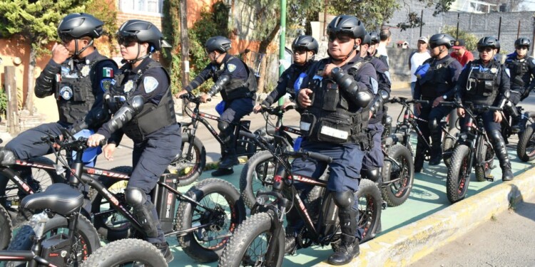 La Magdalena Contreras implementa 'bicipolicías' y patrullaje en motocicleta para reforzar la seguridad en la ciclovía y la Unidad Habitacional Independencia.