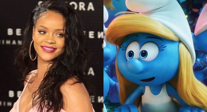 Rihanna es Pitufina en la nueva película de Los Pitufos