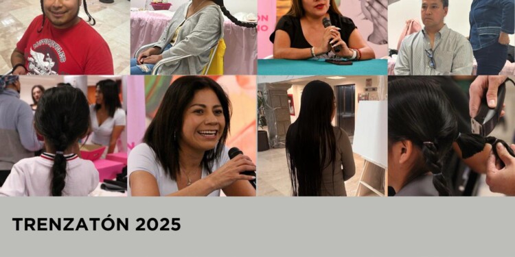 El Congreso de la Ciudad de México concluye con éxito el ‘Trenzatón’, recolectando cabello para la elaboración de pelucas oncológicas y llevando esperanza a niñas y mujeres.