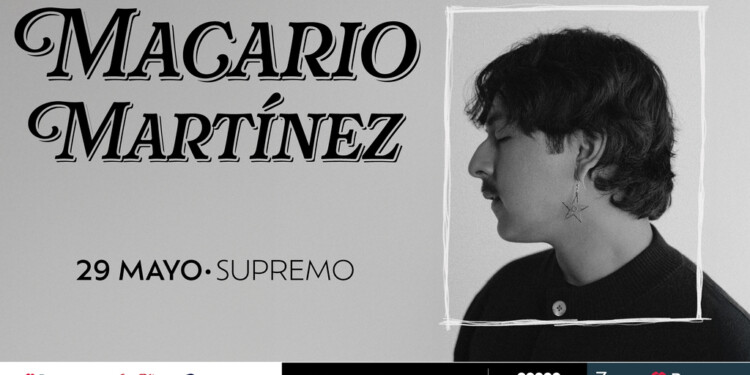 Macario Martínez anuncia su primer concierto en solitario en Supremo, CDMX, el 29 de mayo, prometiendo una noche llena de Huapango Folk Rock y grandes éxitos.