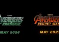 Avengers Doomsday y Secret Wars retrasan sus estrenos