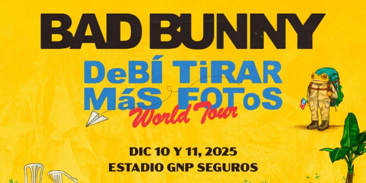 Bad Bunny conciertos CDMX