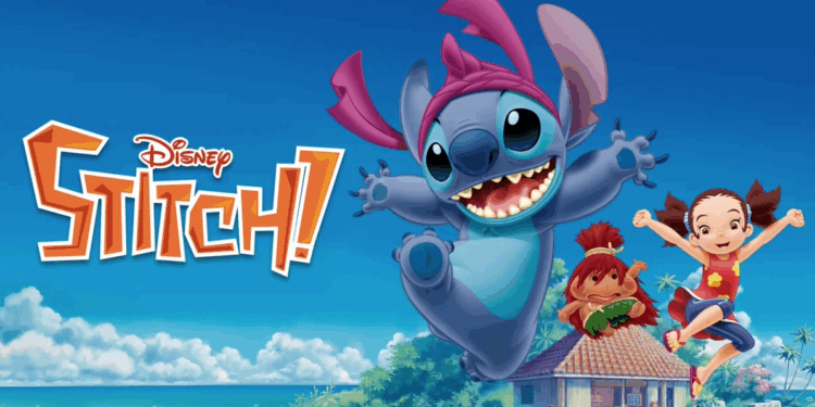 Stitch series animadas Japón y China