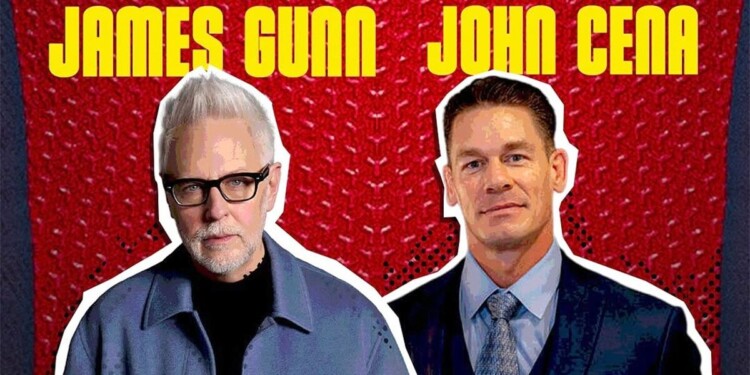 James Gunn y John Cena CCXP Peacemaker