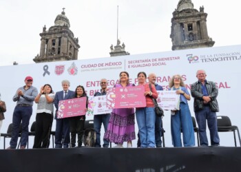 Clara Brugada inicia 3a entrega de programas ‘Pensión Hombres Bienestar‘ e ‘Ingreso Ciudadano Universal‘