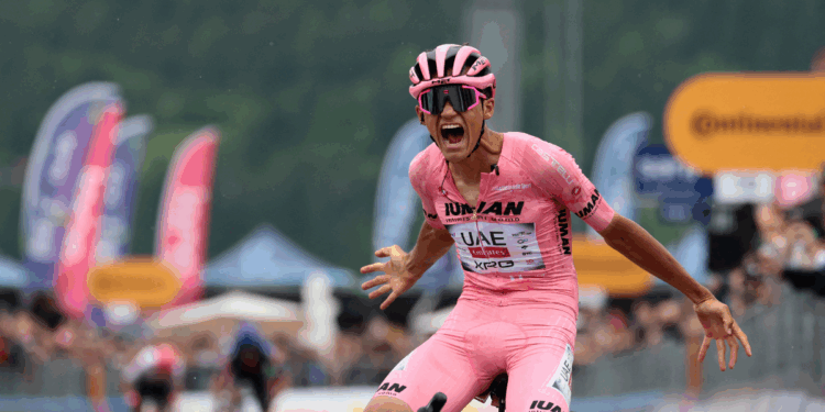 Isaac del Toro subcampeón del Giro de Italia