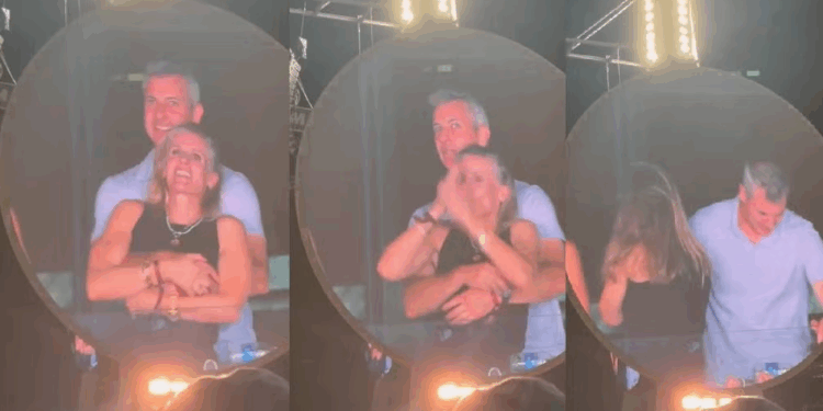 Coldplay exhibe por accidente a pareja de infieles durante concierto