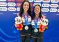 Gaby Agúndez y Ale Estudillo logran medalla de plata en Singapur 2025