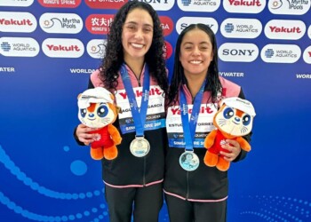 Gaby Agúndez y Ale Estudillo logran medalla de plata en Singapur 2025